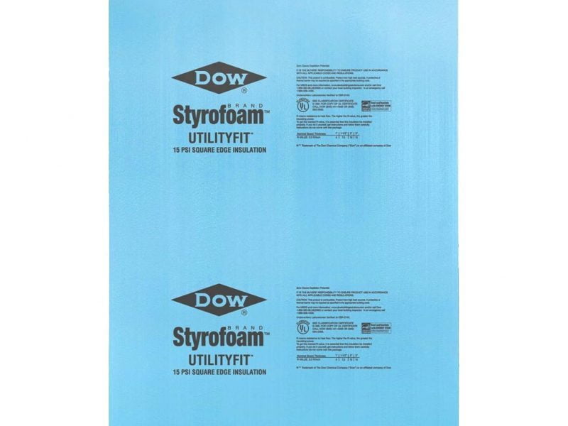 Aislante Styrofoam Utilityfit