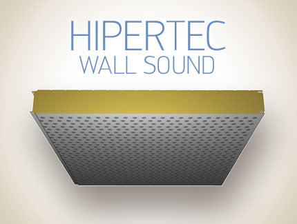 Panel Hipertec Wall Sound Metecno